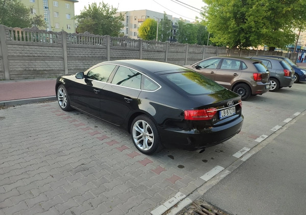 Audi A5 cena 40000 przebieg: 124000, rok produkcji 2009 z Warszawa małe 37